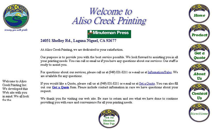 Aliso Creek Printing, Inc.
