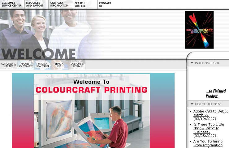 Colourcraft Printing, Inc.