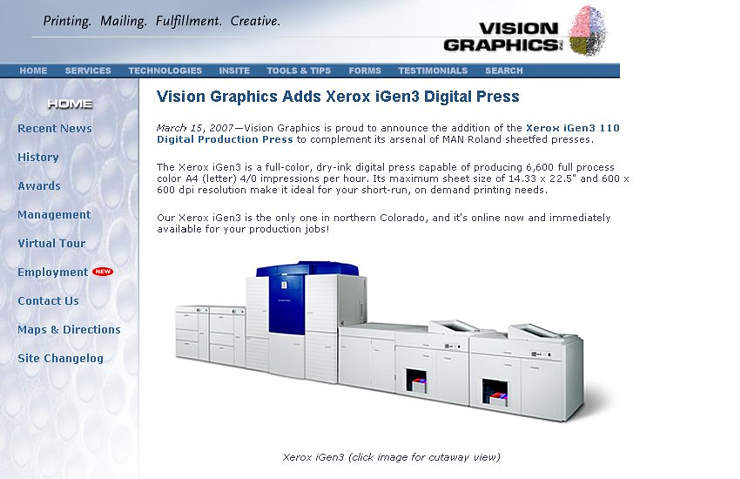 Vision Graphics, Inc