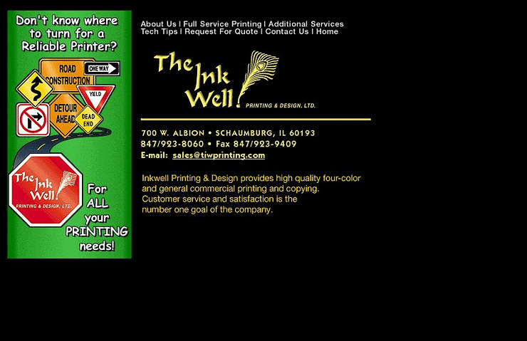 The Ink Well Printing & Design, Ltd.