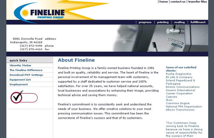 Fineline Printing, Digital & Mailing Groups