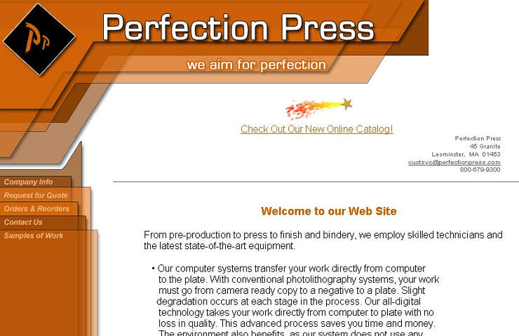 Perfection Press, Inc.