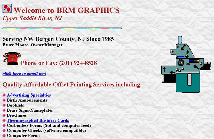 BRM Graphics and Printing