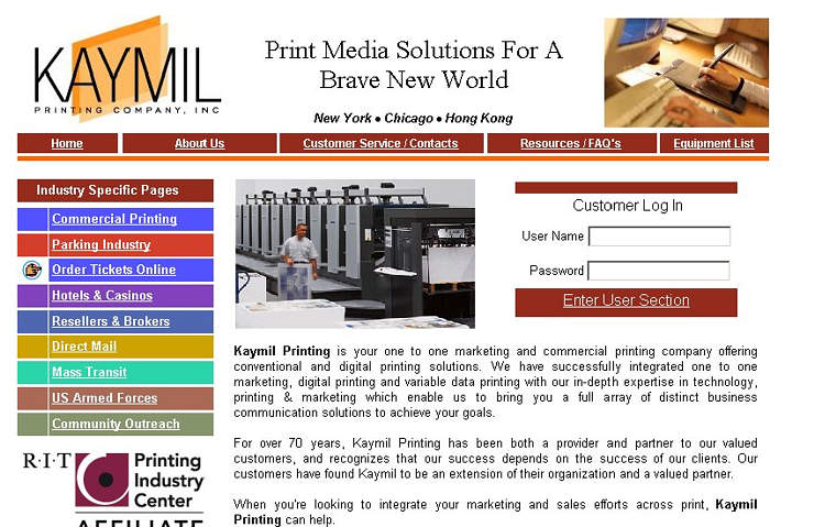Kaymil Printing Company, Inc.