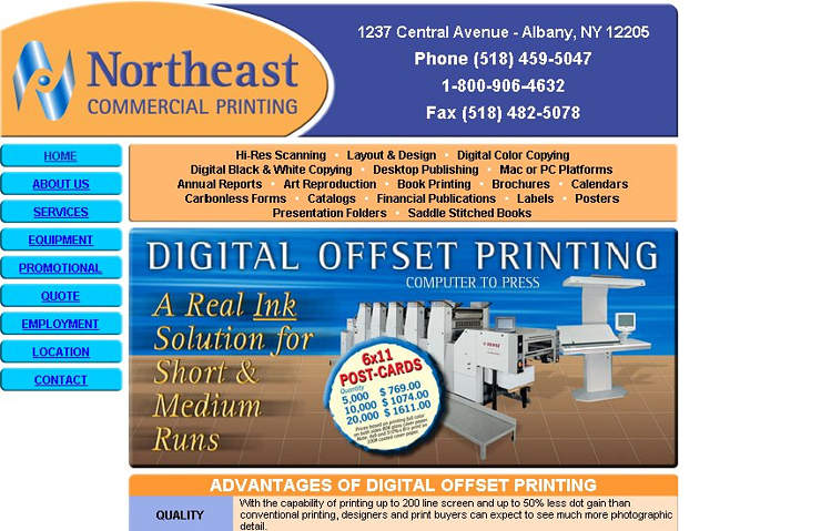 Northeast Commercial Printing, Inc.