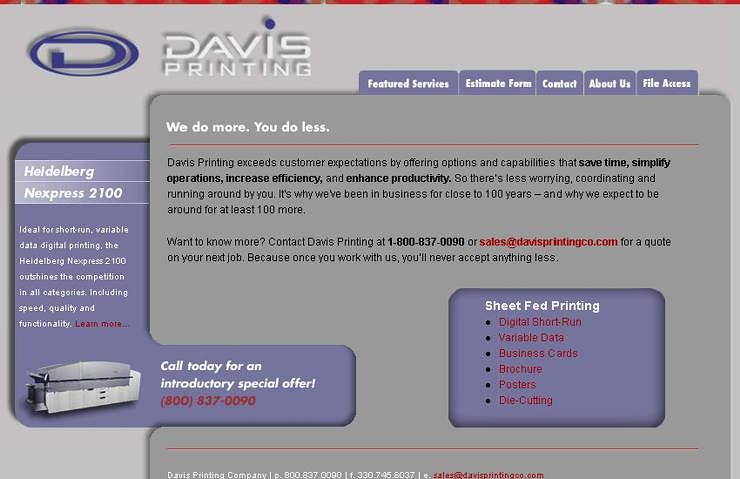 Davis Printing Company