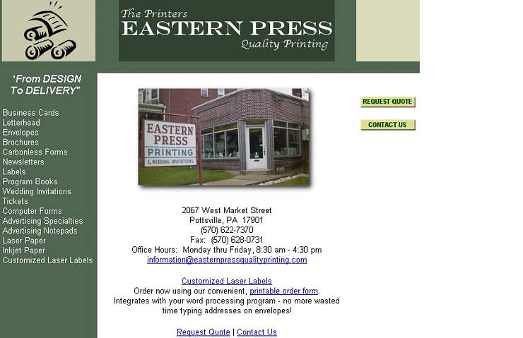 Eastern Press Quality Printing