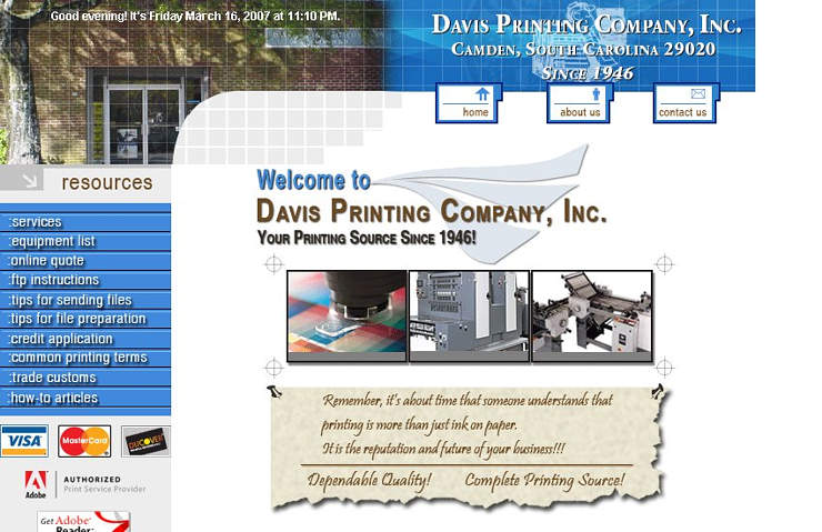 Davis Printing Company