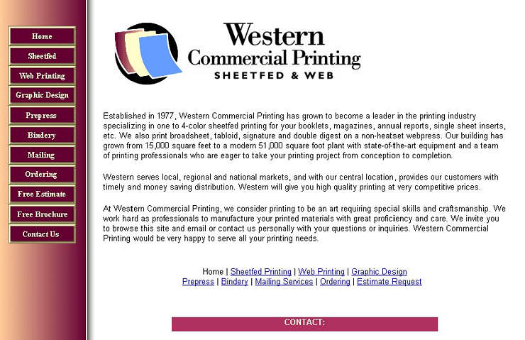 Western Commercial Printing