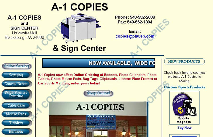 A-1 Copies and Sign Center