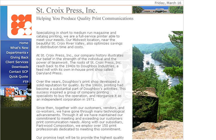 St. Croix Press, Inc.